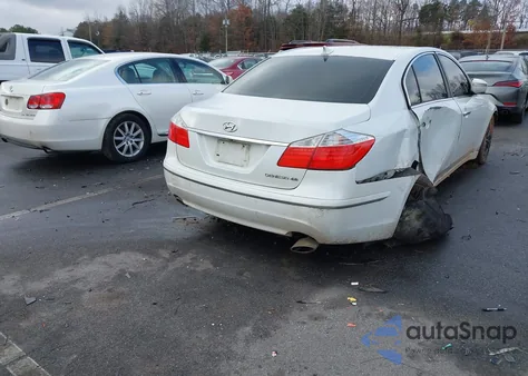 2010 Hyundai Genesis 4.6 from USA, damaged, VIN KMHGC4DFXAU071692